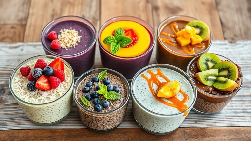 nutritious customizable chia pudding
